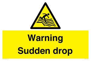Warning Sudden drop